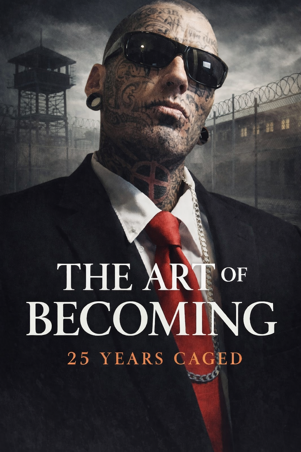 The Art of Becoming 25 Years Caged book cover