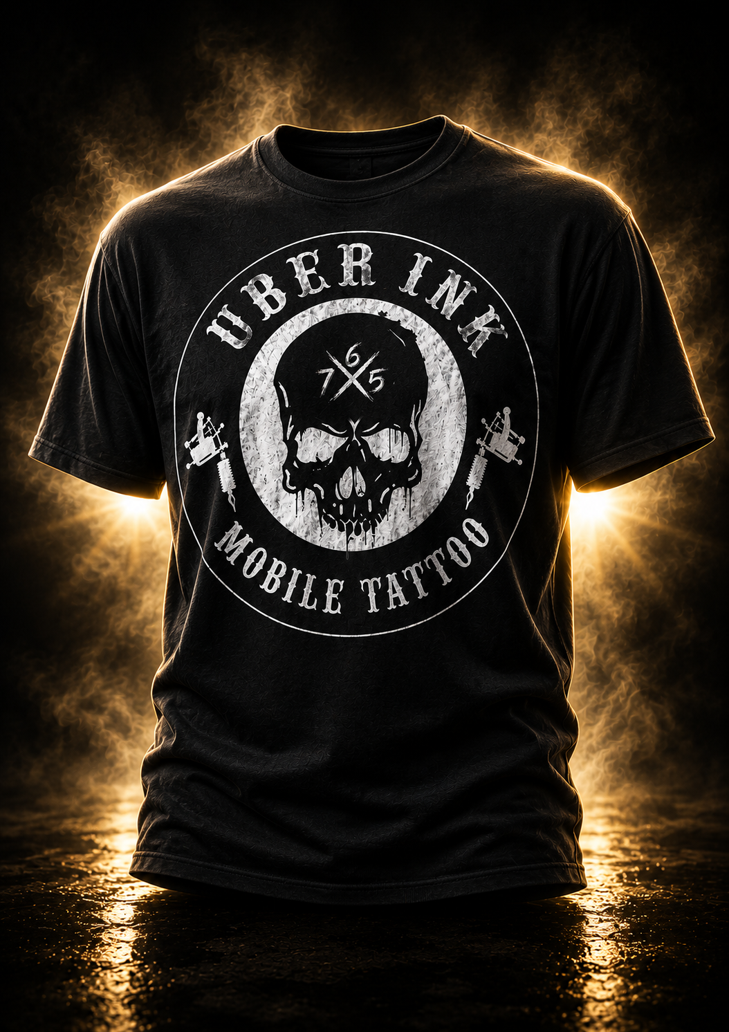Uber Ink skull t-shirt